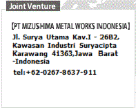 PT MIZUSHIMA METAL WORKS INDONESIA